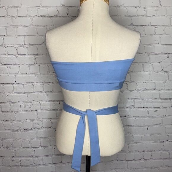 NBD Wailea Bandeau Criss Cross Tie  Bra Top‎ XS NWT - Picture 6 of 13